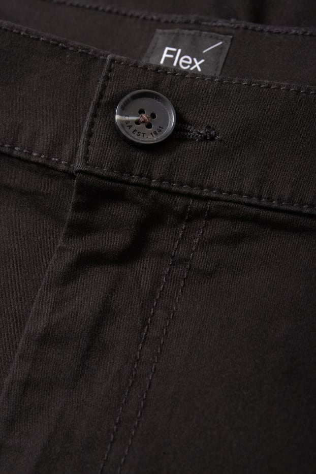 Hommes - Short - Flex - noir