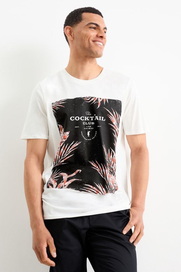 Herren - T-Shirt - weiß