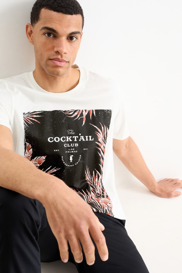 Herren - T-Shirt - weiß