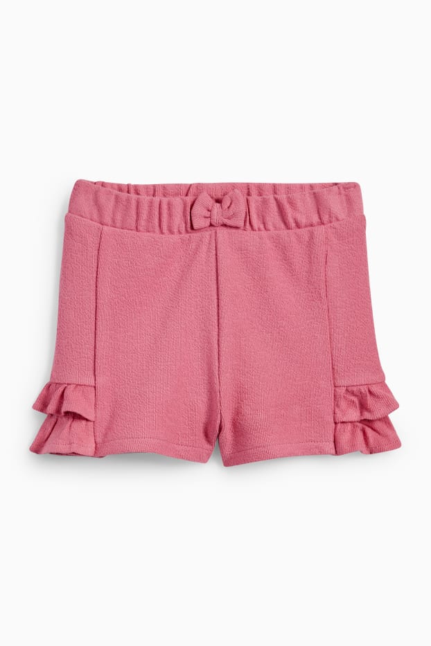 Nadó nena - Pantalons curts per a nadó - rosa fosc