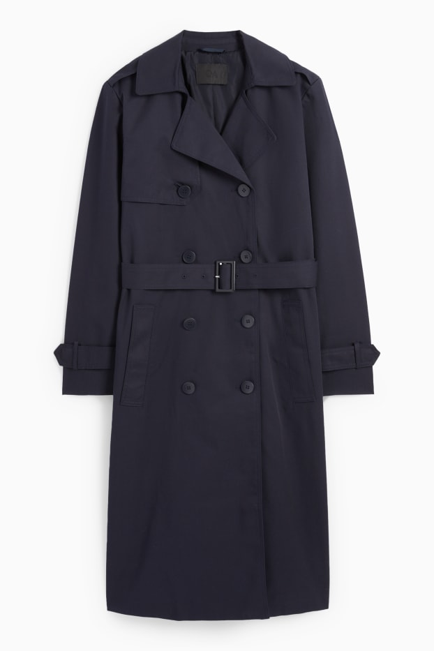 Femmes - Trench - bleu foncé
