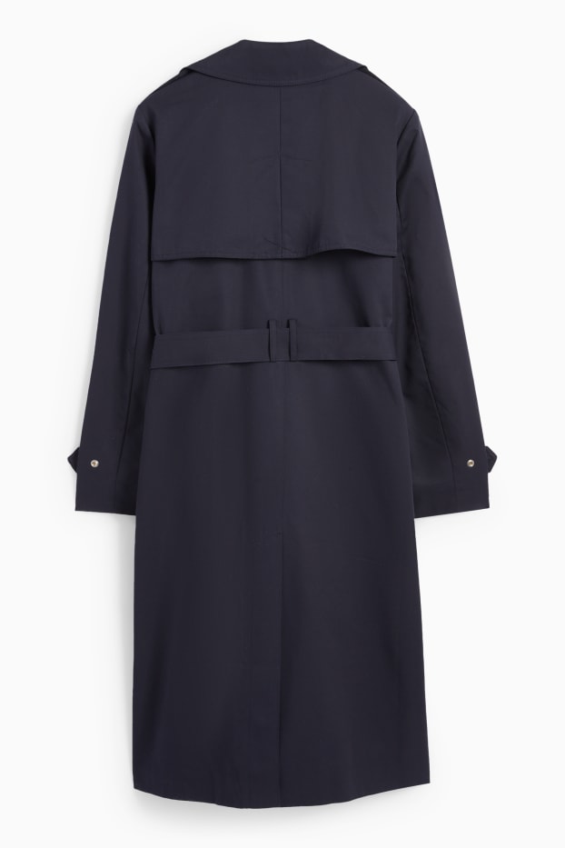 Femmes - Trench - bleu foncé