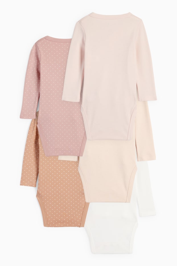 Baby Mädchen - Multipack 5er - Baby-Body - rosa