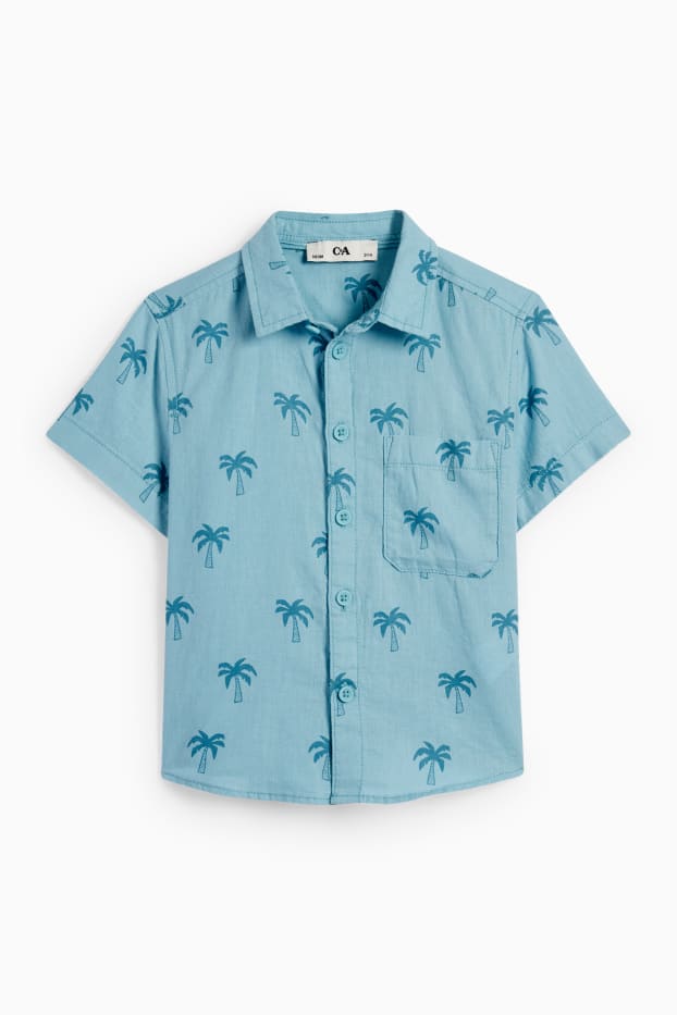 Children Boys - Palm - shirt - blue