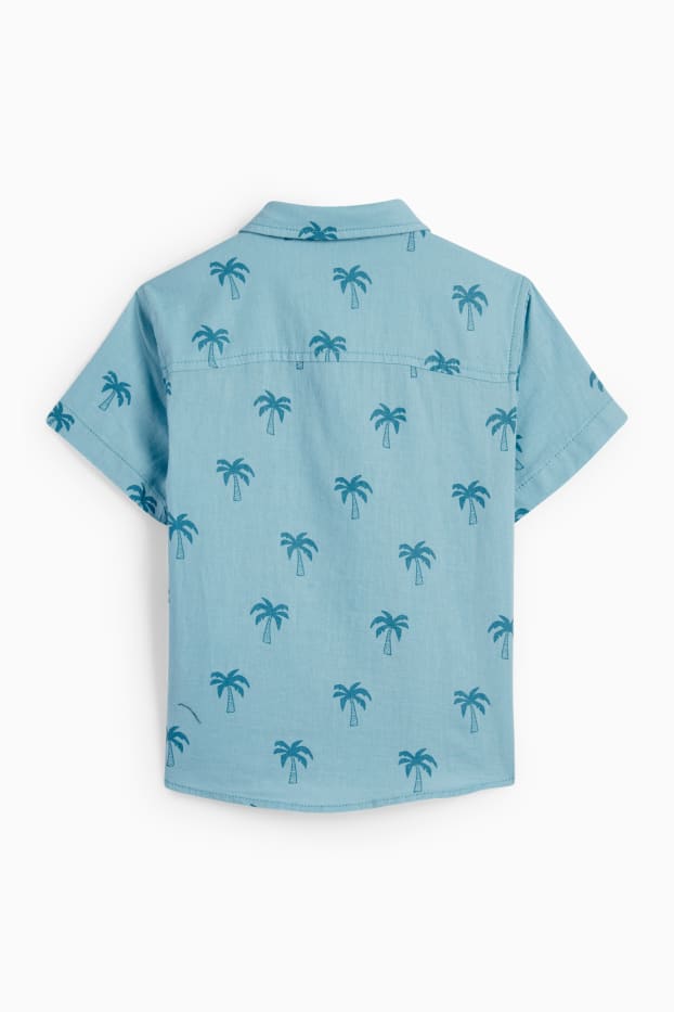 Children Boys - Palm - shirt - blue