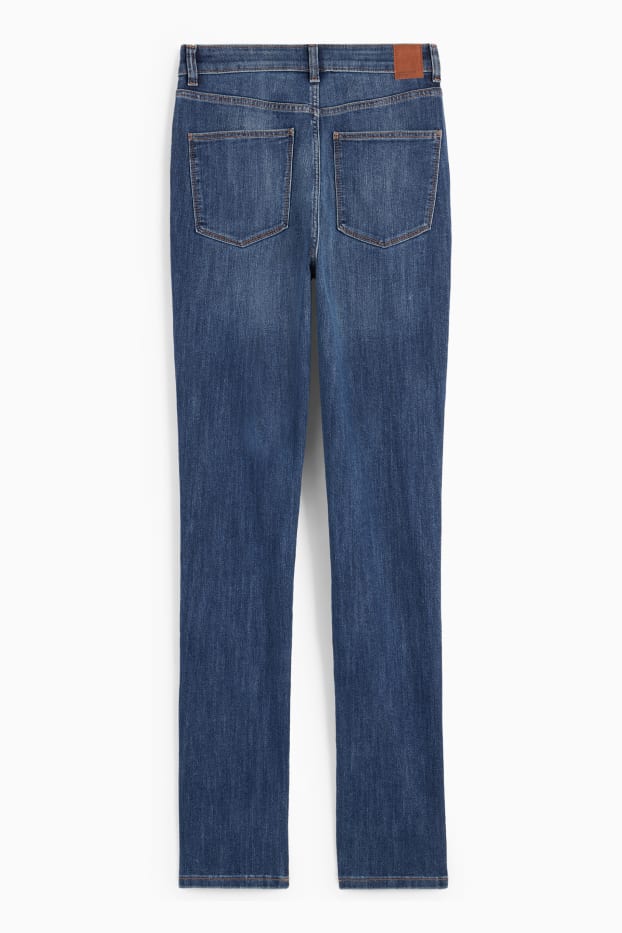 Dámské - Slim jeans - high waist - džíny - modré