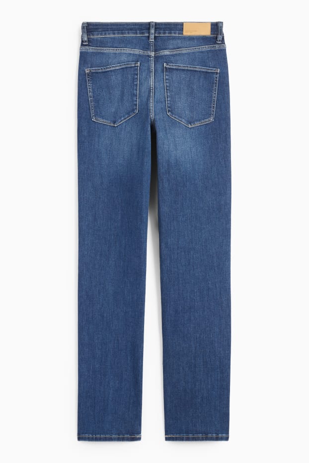 Donna - Straight jeans - vita media - LYCRA® - jeans blu