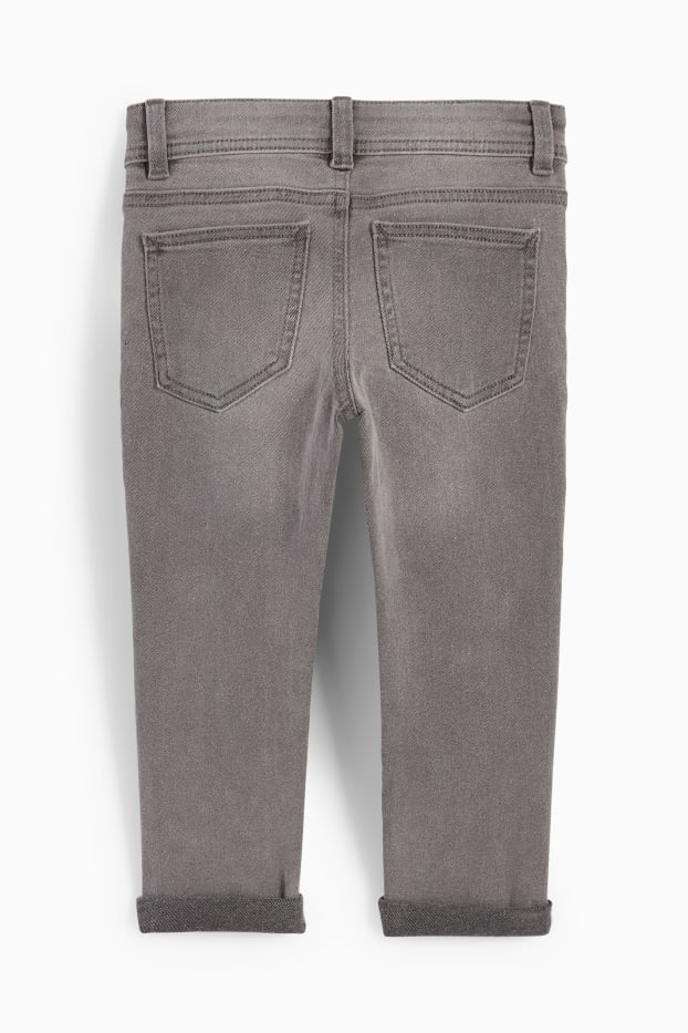 Kinderen: jongens - Skinny jeans - jeanslichtgrijs