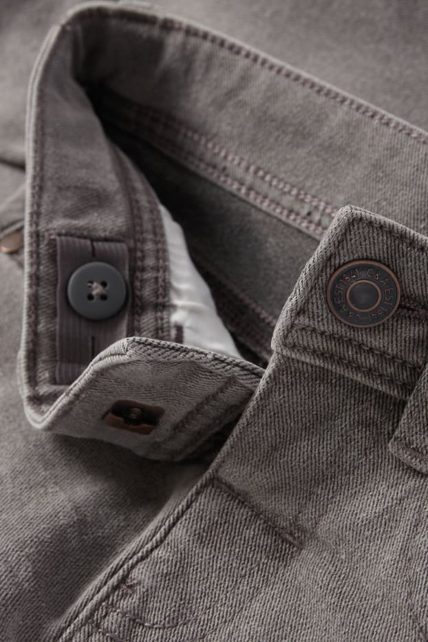 Kinderen: jongens - Skinny jeans - jeanslichtgrijs