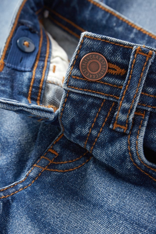 Copii - Băieți - Straight jeans - denim-albastru