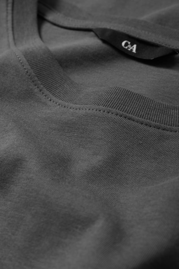 Herren - T-Shirt - Regular Fit - dunkelgrau