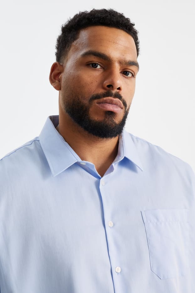 Men - Shirt - regular fit - easy-iron - light blue