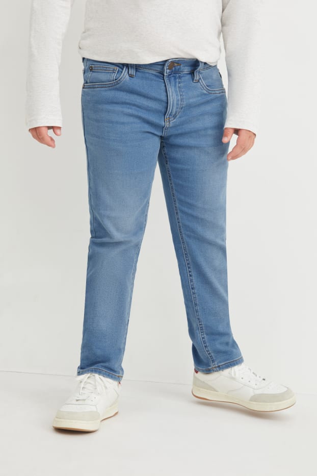 Copii - Băieți - Mărimi extinse - multipack 2 buc. - slim jeans - jog denim - denim-albastru