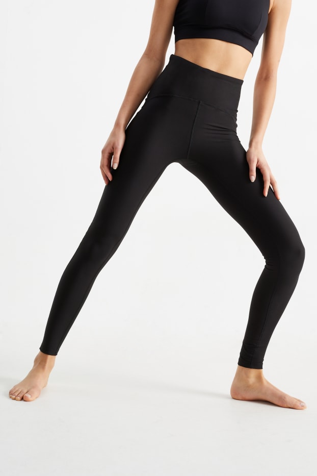 Women - Technical leggings - 4 Way Stretch - black