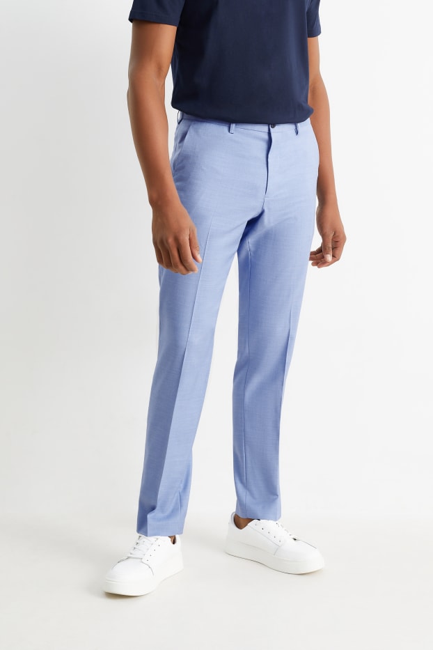 Heren - Broek uit het combi-systeem - regular fit - Flex - stretch - LYCRA® - lichtblauw