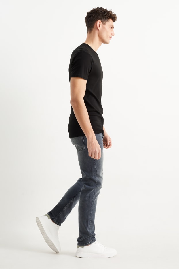 Home - Slim jeans - Flex jog denim - LYCRA® - texà gris clar