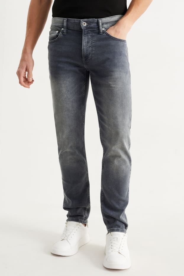 Home - Slim jeans - Flex jog denim - LYCRA® - texà gris clar