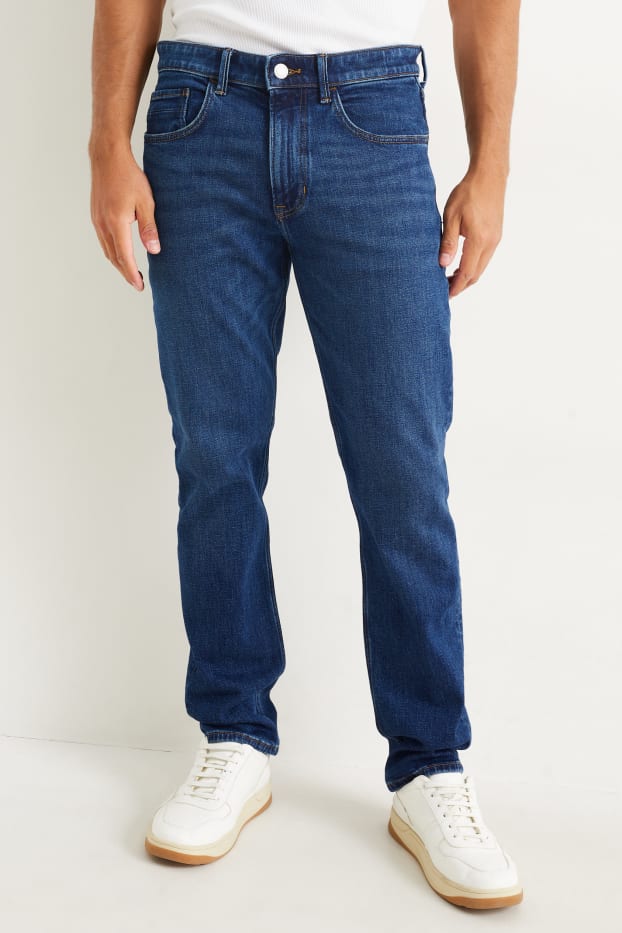 Hommes - Straight jean - LYCRA® - jean bleu