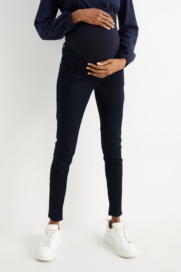 Donna - Jeans premaman - taglio skinny - LYCRA® - blu scuro