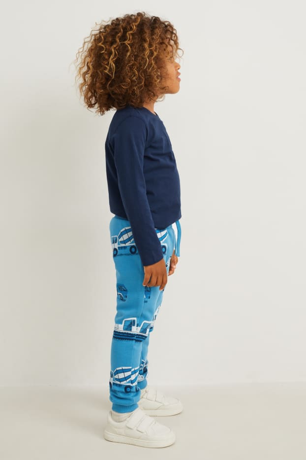 Kinder Jungen - Multipack 4er - Jogginghose - dunkelblau