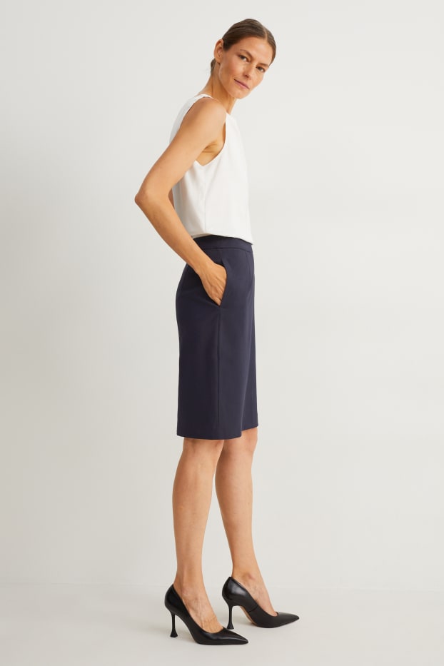 Dona - Faldilla formal - Mix & Match - blau fosc