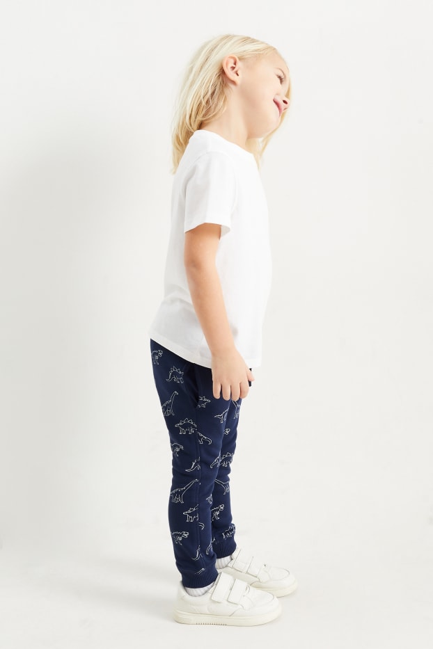 Children Boys - Multipack of 3 - joggers - dark blue