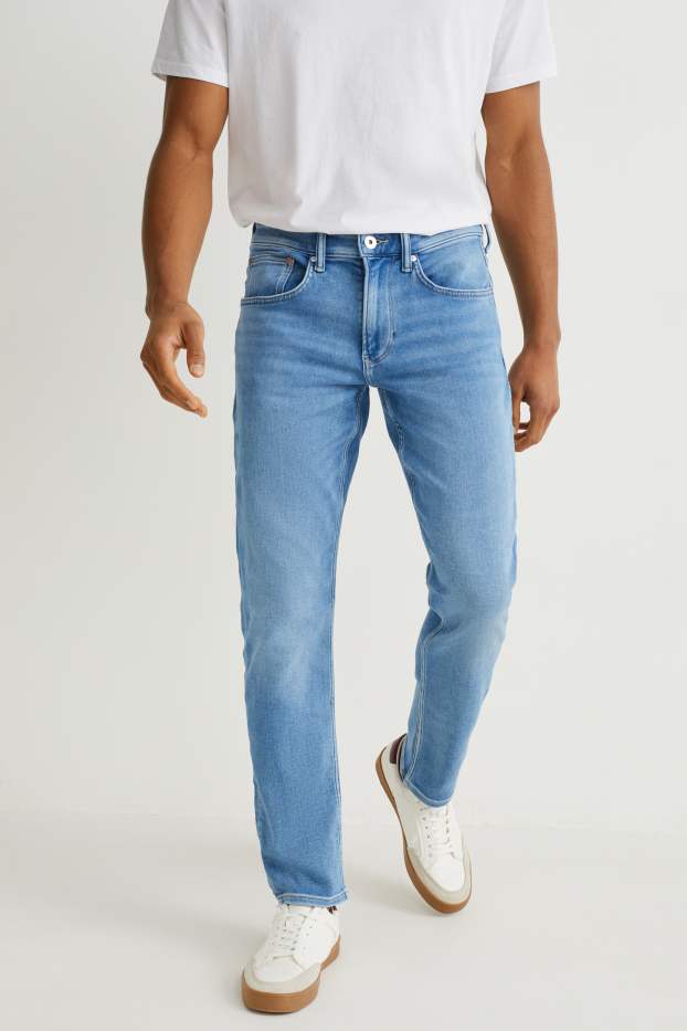 Home - Slim jeans - Flex jog denim - texà blau clar