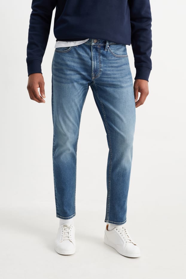 Hombre - Slim tapered jeans - Flex - LYCRA® ADAPTIV - vaqueros - azul