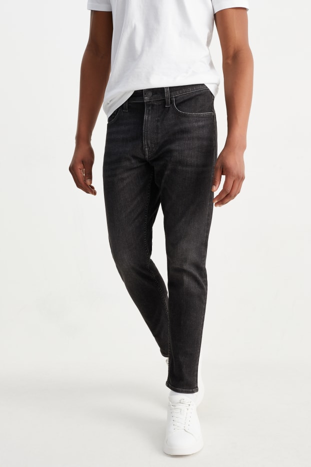 Uomo - Slim tapered jeans - Flex - LYCRA® ADAPTIV - jeans grigio scuro