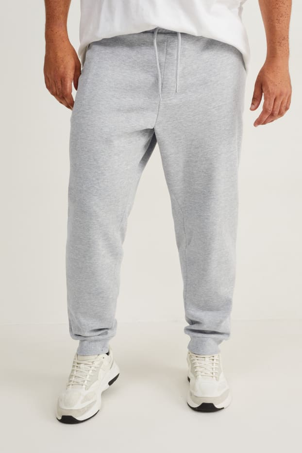 Herren - Jogginghose - hellgrau-melange