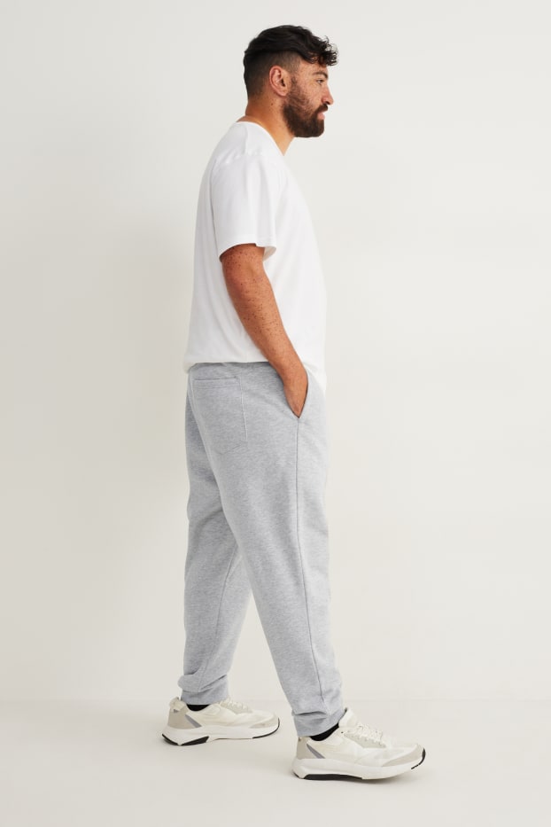 Herren - Jogginghose - hellgrau-melange