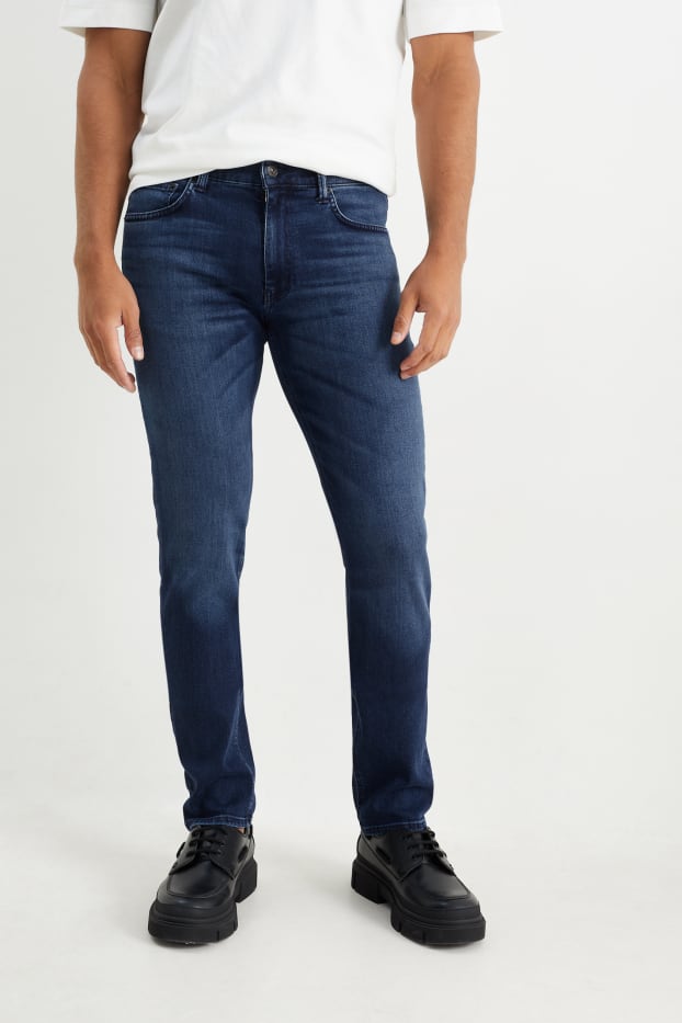 Hommes - Premium Denim by C&A - slim jean - LYCRA® - jean bleu foncé