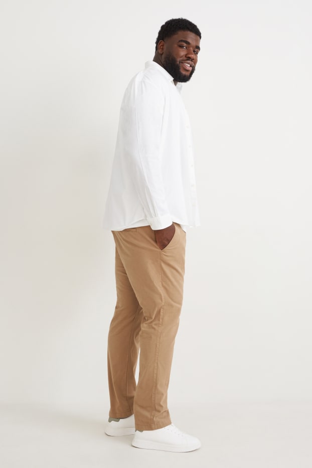 Hommes - Chino - regular fit - taupe