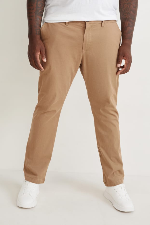 Hommes - Chino - regular fit - taupe