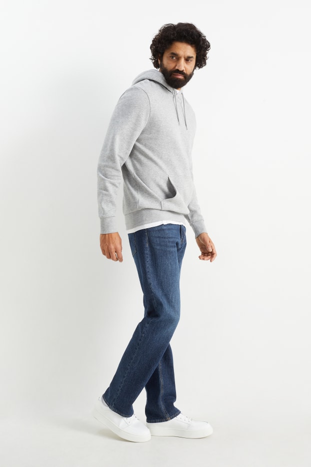 Bărbați - Regular jeans - LYCRA® - denim-albastru închis