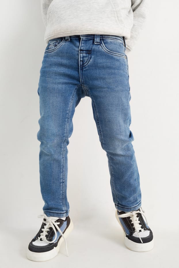 Děti - chlapci - Skinny jeans - džíny - světle modré