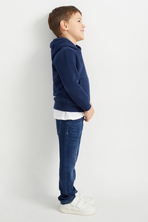 Kinderen: jongens - Skinny jeans - jeansblauw