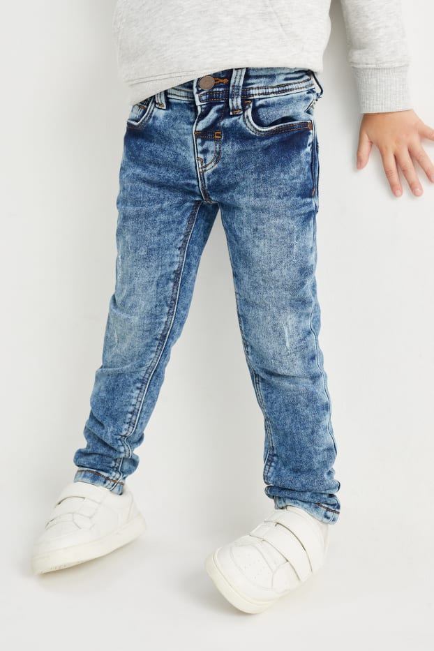 Děti - chlapci - Super skinny jeans - džíny - modré