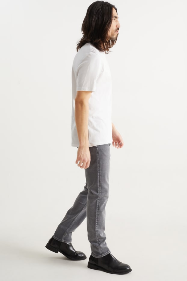 Heren - Slim jeans - LYCRA® - jeanslichtgrijs