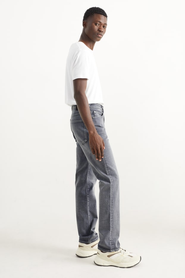 Herren - Straight Jeans - helljeansgrau
