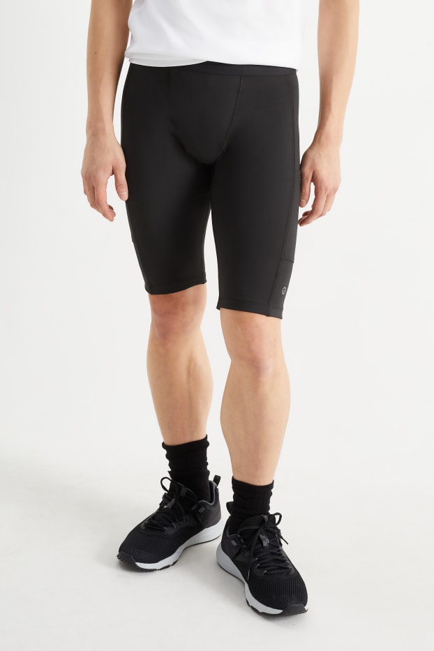 Home - Pantalons curts ciclistes - negre