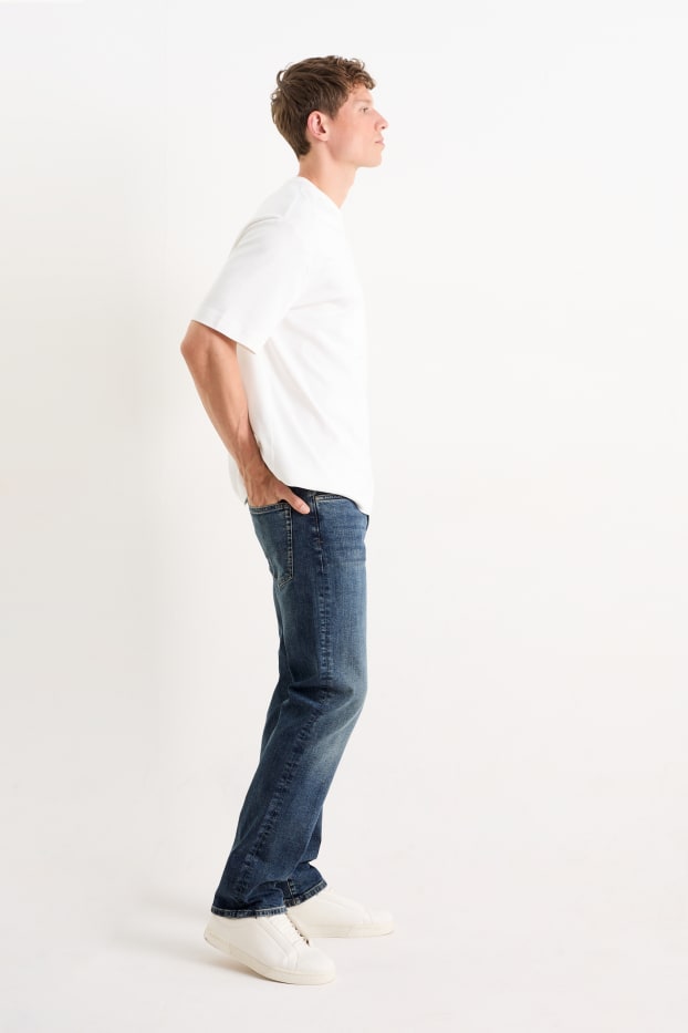 Uomo - Straight jeans - LYCRA® - jeans blu scuro