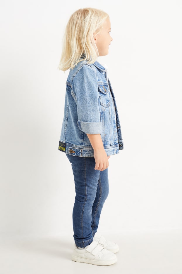 Children Boys - Slim jeans - thermal jeans - blue denim
