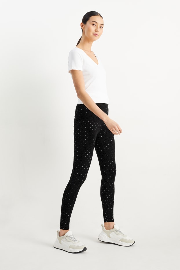 Women - Multipack of 2 - leggings - black