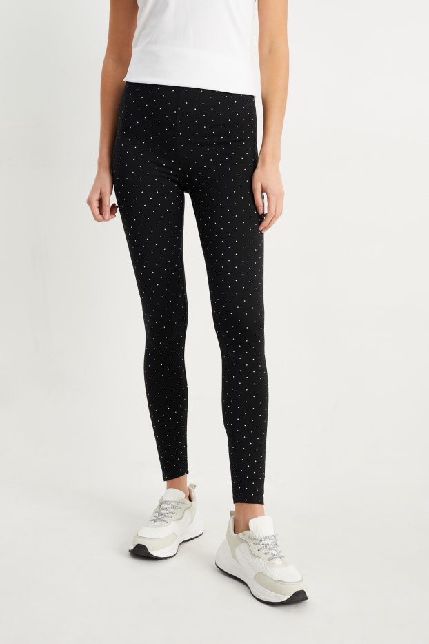 Women - Multipack of 2 - leggings - black