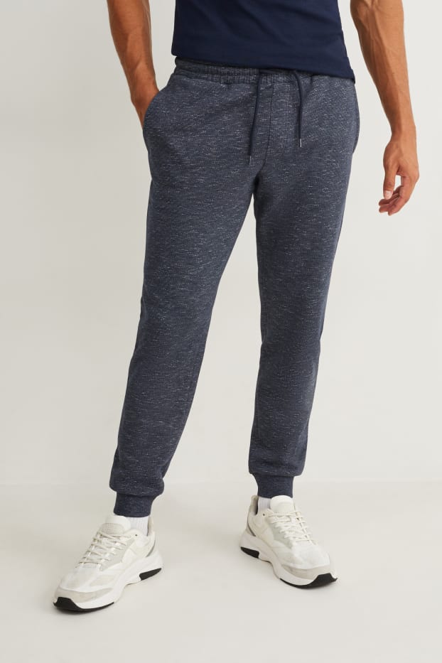 Bărbați - Pantaloni de trening - albastru închis