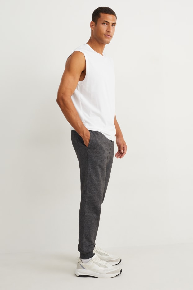 Bărbați - Pantaloni de trening - negru