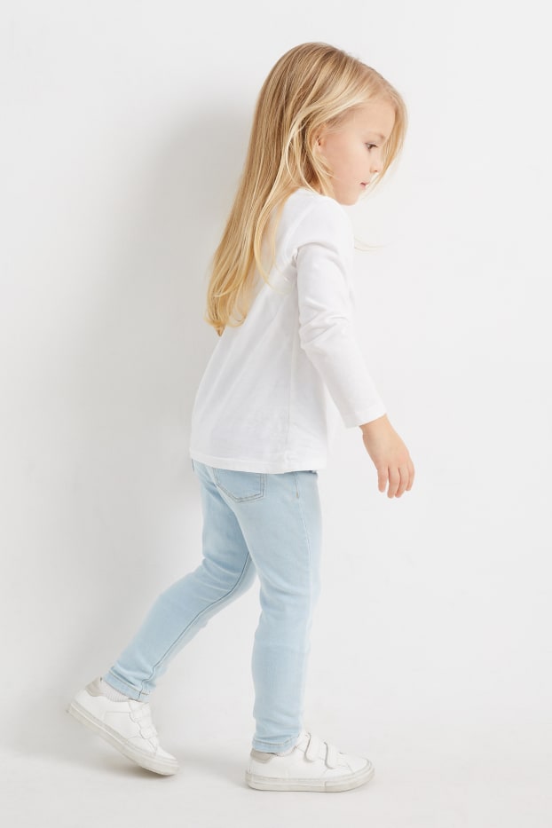Bambine - Confezione da 2 - jeggings - jeans azzurro
