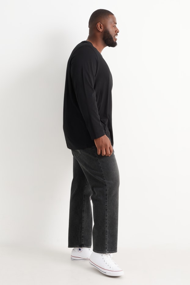 Uomo - Regular jeans - LYCRA® - jeans grigio scuro