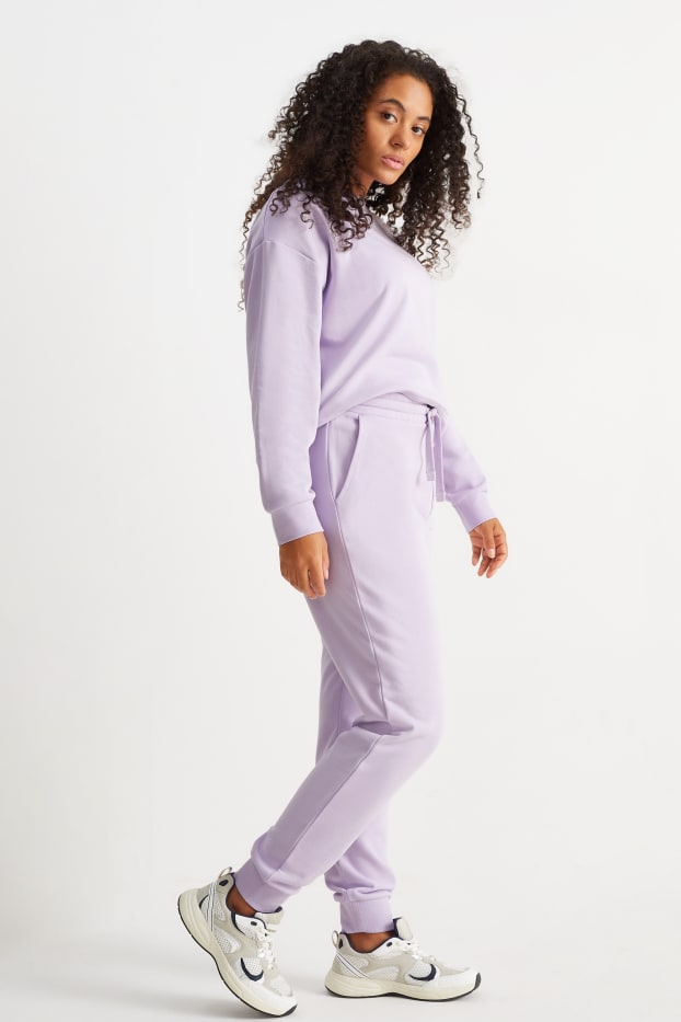 Damen - Jogginghose - hellviolett